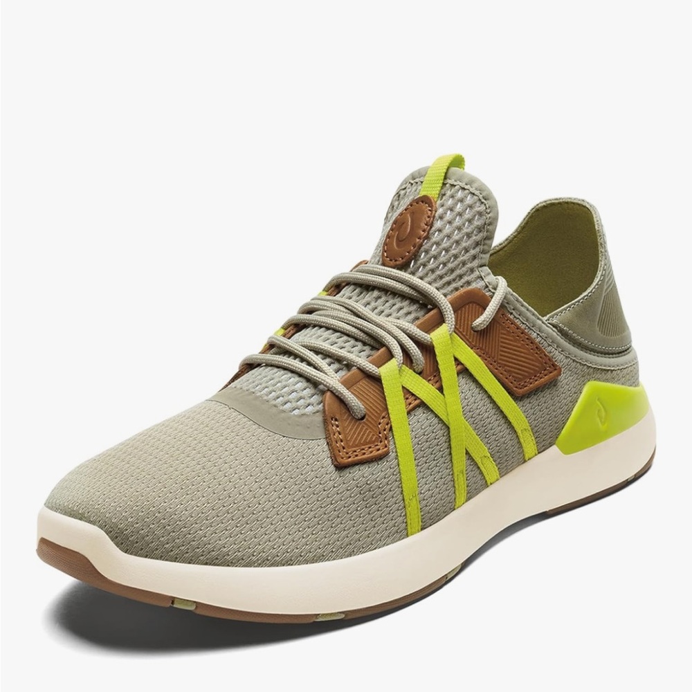 NIB Men’s Mio Li Olukai shoes Mist/Citron 10.5